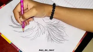 Phoenix Sketch Tutorial | Mythical Bird Pencil Drawing | Real Time Art #youtube #trending #fypシ 