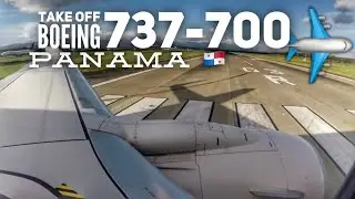 Incredible Take off. Panama City. Full Video
