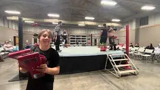 CCW tag title match ray stevens and Cristal fire vs dangerous Dirty Shane and Eli Thompson (c)