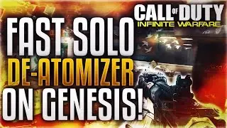 INFINITE WARFARE - 155 SECOND *SOLO* DE-ATOMIZER STRIKE! (Infinite warfare Fast De-Atomizer Strike!)