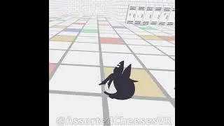 Miss Circle Cat Faceplants...🙀🍪 - VRChat (Fundamental Paper Education)