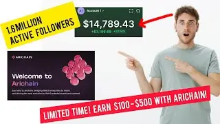CRYPTO NEWS : ARICHAIN is now live with their Tokens similar to Trust wallets.
