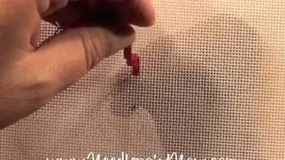 Needlepoint Now Video | Gathered Ribbon Flowers