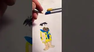 👉👉 Fred Flintstone #satisfying #art #flintstones