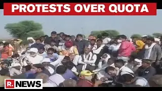 Rajasthan: Gujjar Community Blocks Railway Tracks In Bharatpur Amid Protest Over Reservations
