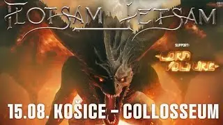 FLOTSAM AND JETSAM - Doomsday for the Deceiver (Collosseum club, 15.8.2025 Kosice)