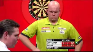 Michael van Gerwen v Kevin McDine | 4/4 | Round 2 | World Darts Championship 2014