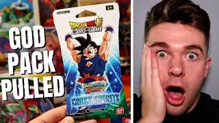 *GOD PACK* Opening Dragon Ball Super Cross Spirits Blister Packs!