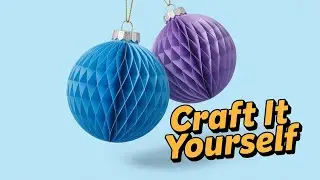 Make the BEST Paper Ball Ornaments EVER with This Easy Tutorial