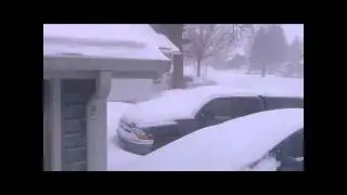 MN Snowstorm '10, View From Inside