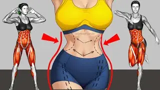 🔥30-Min Standing Abs Workout ➜Lose Stubborn Belly Fat Quickly🔥No Jumping (Reduce fat in 2026)