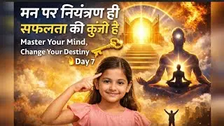 मन पर नियंत्रण ही सफलता की कुंजी है 🔑 | Master Your Mind, Change Your Destiny 🔥Day 7