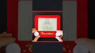 Diablo II Resurrected - Etch A Sketch art time lapse
