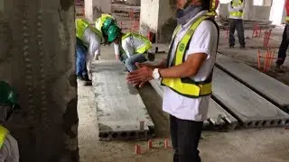 Installation the acotec wall panel - Lắp dựng tấm tường Acotec