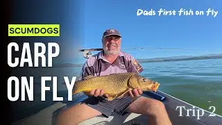 SCUMDOGS | A day out FLY FISHING for Carp with DAD | Albert Falls | South Africa
