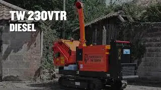 Timberwolf TW 230VTR Diesel Tracked Wood Chipper
