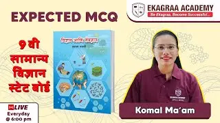 MPSC Rajyaseva And Combine Group B & C MCQ's Based On Stateboard by Ekagraa Academy.