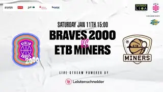 Berlin Braves 2000 vs ETB Miners (GW14) | BARMER 2. Basketball Bundesliga ProB Nord