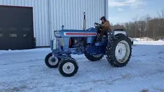 Lot 9, Ford 5000 Row Crop 2WD Tractor