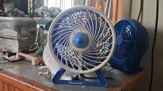 2001 Duracraft DT70 personal fan in blue/white | 2026 Video