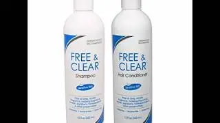 Free & Clear Set, includes Shampoo 12 Oz and Conditioner 12 Oz   One each