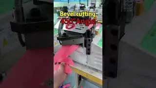 How to cut tape ribbon at a 45-degree angle.ribbong cutting machine#ribbon #ribboncutting #sewing