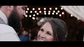 Beautiful emotional country style wedding at Sweetwater Farms.