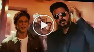 [𝗙𝗨𝗟𝗟 𝗩𝗜𝗗𝗘𝗢] Thalapathy Vijay Cameo scene | Jawan | Thalapathy Vijay | Shahrukh Khan | Jawan