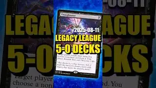 UNDEFEATED MTG Legacy League Decklists (2025-08-11) #davidroyale #legacy #legacymtg