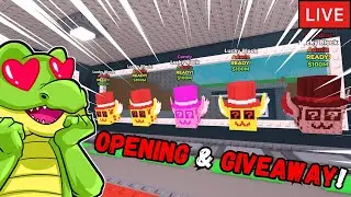 🔴 LIVE | Our little ADMIN ABUSE GIVEAWAY - Steal A Brainrot - Roblox