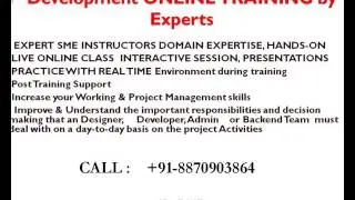 IBM Websphere Commerce Development online Training