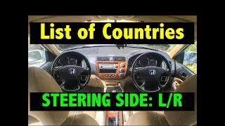 Car Driving Steering Side Country Wise [Hindi]