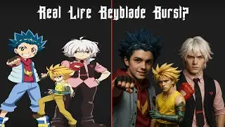 What If Beyblade Burst Characters Were Real? 🔥💥 | AI-Generated Realistic Valt, Shu, Free, Lui & More