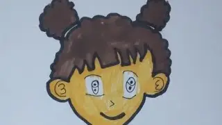 how to make a cartoon character ||#character #art #paintingforbeginners #like #favourite #easy