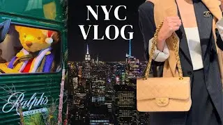 Eng) NYC Vlog🗽Boxing day sale🛍️Saks shopping 연말 뉴욕 쇼핑 at CHANEL, KHAITE, La Garçonne, 락펠러 센터🎄NARO🥢