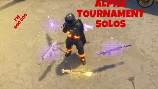 Fortnite Alpha Tournament Solo