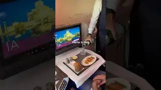 What I Ate on Qatar Airways Business Class Boeing 787