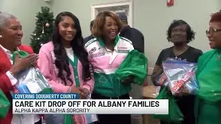 Alpha Kappa Alpha Sorority organizes major community service effort for South Ga. families