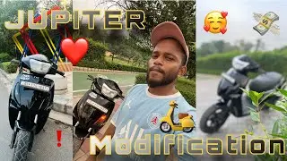 TVS JUPITER MODIFIED | RALCO TYRES | LIGHTS I ralco speed blaster 120/70 12 | HAZARD LIGHTS