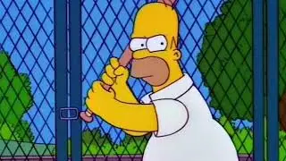 Homer Goes To The Batting Cage (The Simpsons)