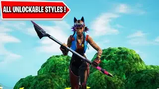 All Unlockable Styles For Renegade Lynx - Fortnite 0G