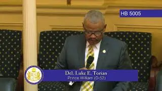 Delegate Torian remarks on updated 2020-2022 budget
