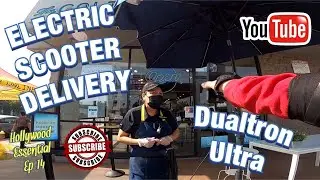 JOIN ME ON MY ELECTRIC SCOOTER FOOD DELIVERY GRIND | DOORDASH UBEREATS ON A DUALTRON ULTRA