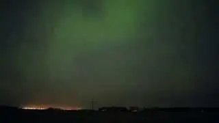 Aurora Borealis Northern Lights Saskatoon Saskatchewan