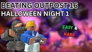 SOLO NIGHT 1 TRIUMPH (EASY & HARD) | Roblox TDS