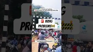 Thungalam Flyover issue, Vadlapudi Vizag #vizag #shorts #vizag #flyover
