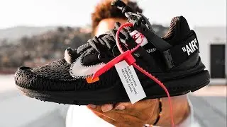 OFF WHITE NIKE AIR PRESTO BLACK ON FOOT REVIEW | A SNEAKER LIFE