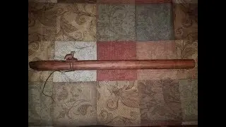 Making A Native American Flute Out Of Pine Part 1
