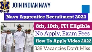 How To Apply Naval Dockyard Apprentice Online Form 2022 Tamil