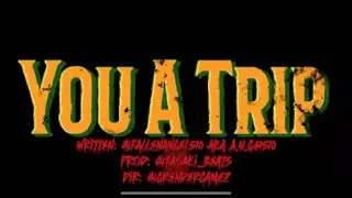A.N.G41510 - You A Trip (LYRIC VIDEO) | Prod. Tasaki_Beats | Dir. GrenderGamez